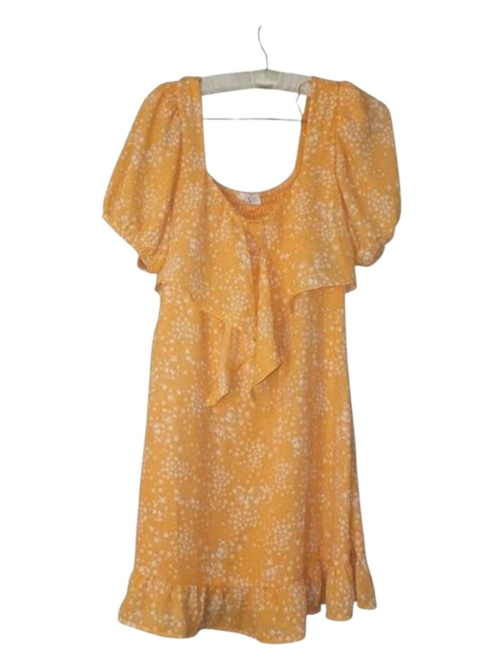 Sienna Sky Bright Floral Optional Off Shoulders Dress M Summer Colorful